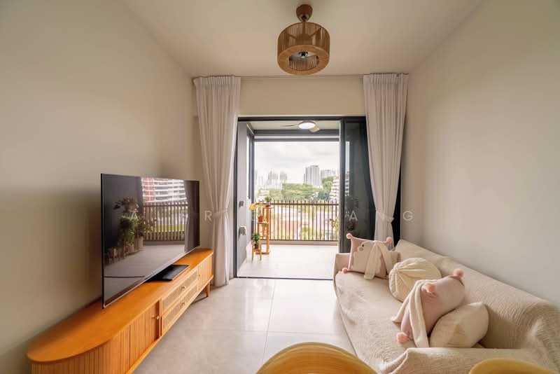 KI Residences At Brookvale, 6 Brookvale Drive, 2 Bedrooms, 700 sqft, Condominium For Sale, by Alerie Huang, 500222081 - Living Room - PropertyGuru.com.sg