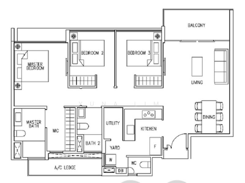 Ecopolitan, Punggol Walk, 3 Bedrooms, 1,054 sqft, Executive Condominium For Sale, by Yuna Lim, 500222082 - PropertyGuru.com.sg