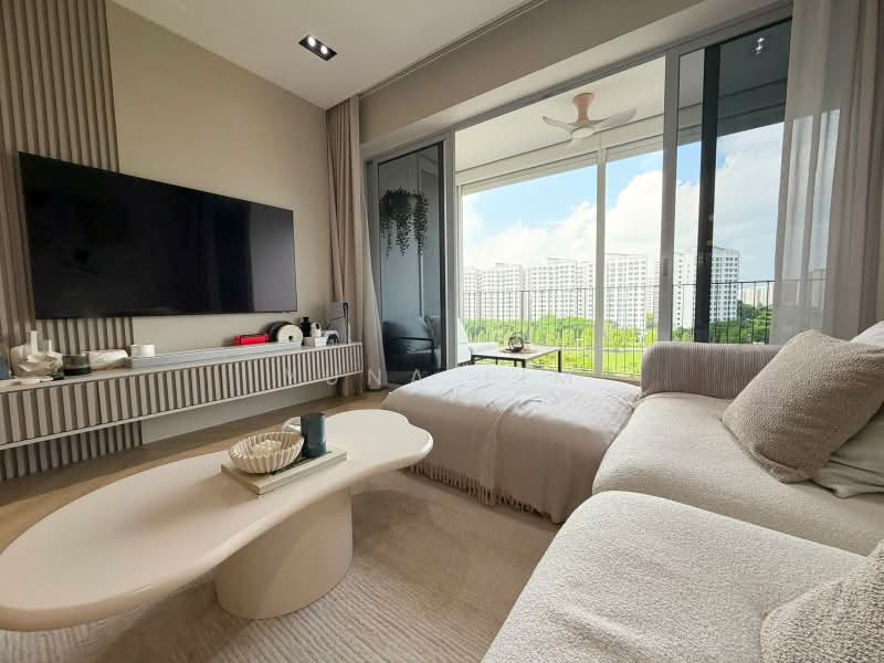 Ecopolitan, Punggol Walk, 3 Bedrooms, 1,054 sqft, Executive Condominium For Sale, by Yuna Lim, 500222082 - Living Room - PropertyGuru.com.sg