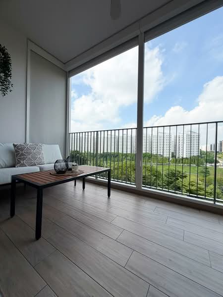 Ecopolitan, Punggol Walk, 3 Bedrooms, 1,054 sqft, Executive Condominium For Sale, by Yuna Lim, 500222082 - Balcony - PropertyGuru.com.sg