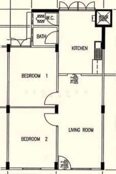 43 Teban Gardens Road, 43 Teban Gardens Road, 2 Bedrooms, 710 sqft, HDB Flat For Sale, by Neo Soon Seng, 500222107 - PropertyGuru.com.sg