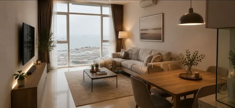 76 Shenton, 76 Shenton Way, 2 Bedrooms, 969 sqft, Apartment For Sale, by James Kwie, 500222115 - Living Room - PropertyGuru.com.sg