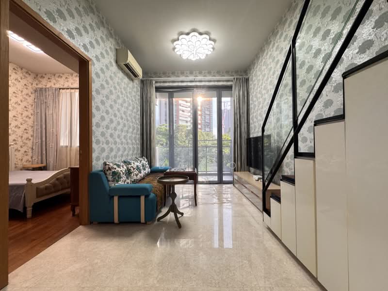 Mon Jervois, 39 Jervois Road, 1 Bedroom, 614 sqft, Condominium For Rent, by Ada Ho, 500222154 - Living Room - PropertyGuru.com.sg