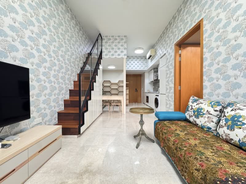 Mon Jervois, 39 Jervois Road, 1 Bedroom, 614 sqft, Condominium For Rent, by Ada Ho, 500222154 - Living Room - PropertyGuru.com.sg