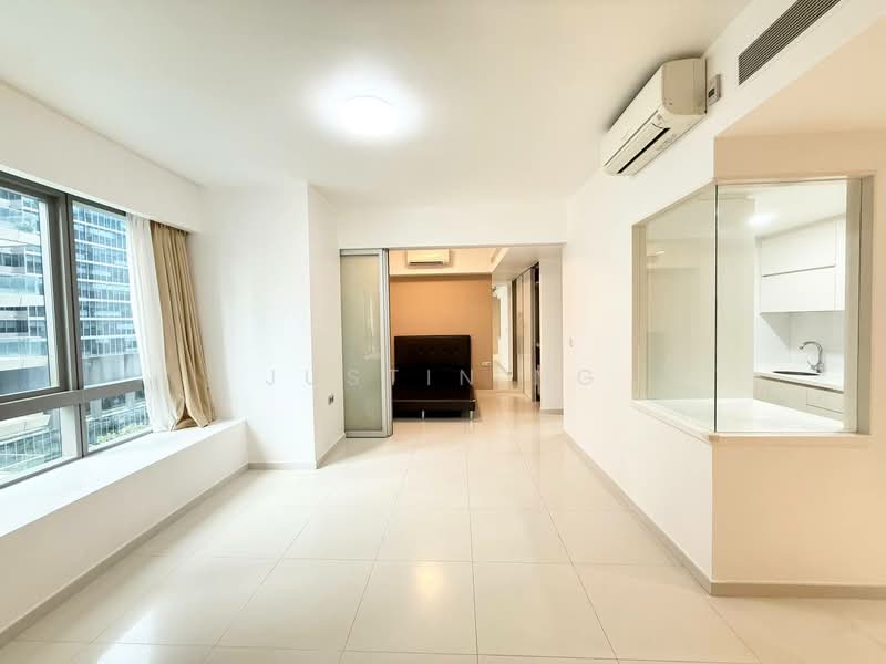 One Shenton, 1 Shenton Way, 1 Bedroom, 592 sqft, Condominium For Sale, by Justin Ng, 500222163 - Living Room - PropertyGuru.com.sg