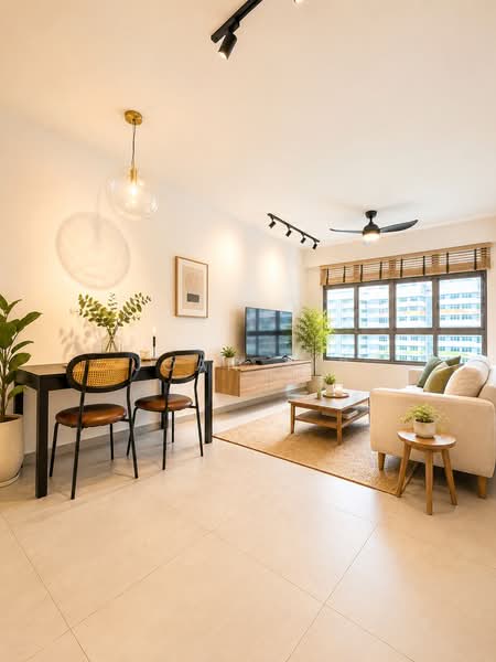 627A Tampines Street 61, 627A Tampines Street 61, 3 Bedrooms, 1,001 sqft, HDB Flat For Rent, by Joan Yip, 500222165 - Living Room - PropertyGuru.com.sg