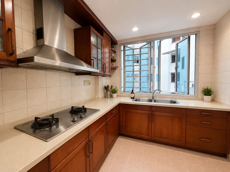 Northoaks, 28 Woodlands Cresent, 3 Bedrooms, 1,249 sqft, Condominium For Sale, by Charlene Low, 500222175 - Kitchen - PropertyGuru.com.sg