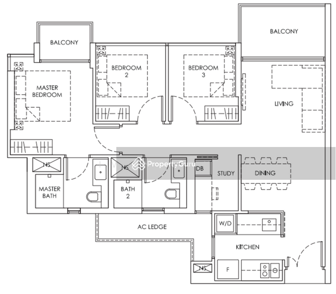 Mont Botanik Residence, 1 Jalan Remaja, 3 Bedrooms, 947 sqft, Condominium For Sale, by Ivan Kang, 500222182 - PropertyGuru.com.sg