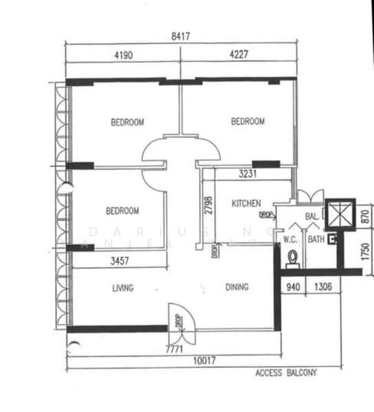 17 Beach Road, 17 Beach Road, 3 Bedrooms, 829 sqft, HDB Flat For Sale, by Darius Ng, 500222195 - PropertyGuru.com.sg