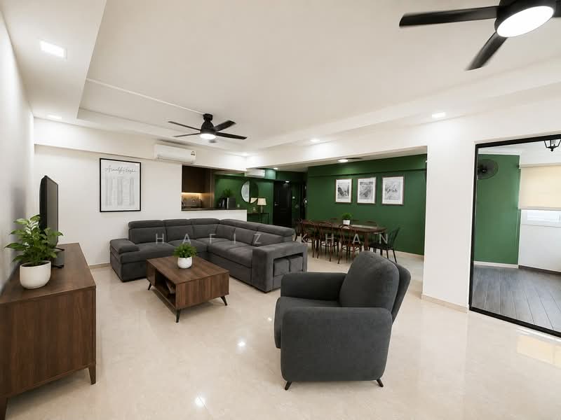 436 Jurong West Avenue 1, 436 Jurong West Avenue 1, 3 Bedrooms, 1,453 sqft, HDB Flat For Sale, by Hafiz Khan, 500222205 - Living Room - PropertyGuru.com.sg