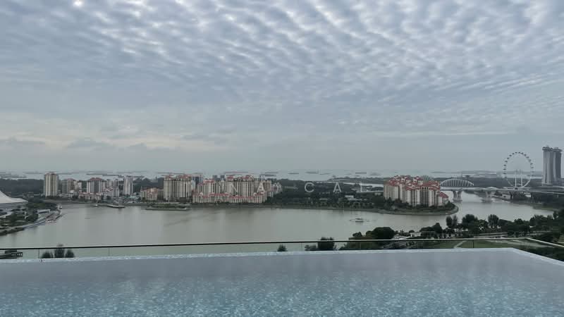 Kallang Riverside, 51 Kampong Bugis, 2 Bedrooms, 1,033 sqft, Condominium For Rent, by Tina Cai, 500222288 - View from the swimming pool - PropertyGuru.com.sg