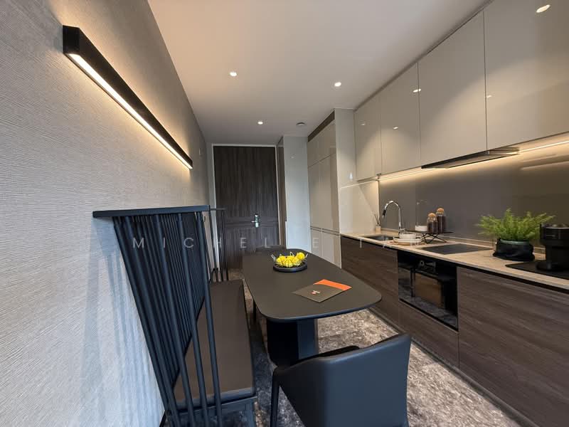 19 Nassim, 19 Nassim Hill, 1 Bedroom, 538 sqft, Condominium For Rent, by Michelle Tan, 500222304 - Kitchen - PropertyGuru.com.sg