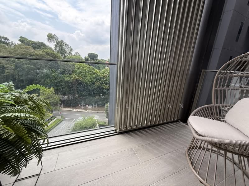 19 Nassim, 19 Nassim Hill, 1 Bedroom, 538 sqft, Condominium For Rent, by Michelle Tan, 500222304 - Balcony - PropertyGuru.com.sg
