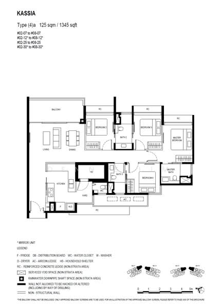 Kassia, 31 Flora Drive, Changi Airport / Changi Village, 4 Bedrooms, 1,345 sqft, Condominium For Sale, by Dennis Lim, 500222337 - (4)a - PropertyGuru.com.sg
