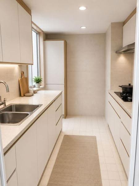 Bullion Park, 166 Lentor Loop, Mandai / Upper Thomson, 2 Bedrooms, 807 sqft, Condominium For Sale, by Lily Foo, 500222350 - Kitchen - PropertyGuru.com.sg