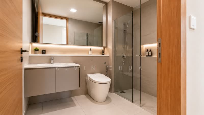 Cube 8, 376 Thomson Road, 2 Bedrooms, 926 sqft, Condominium For Sale, by Alvin Chua, 500222359 - Bathroom - PropertyGuru.com.sg