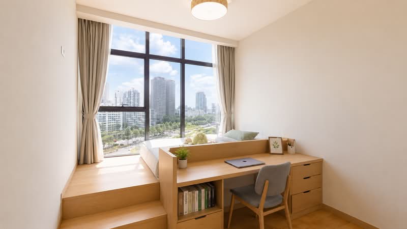 Cube 8, 376 Thomson Road, 2 Bedrooms, 926 sqft, Condominium For Sale, by Alvin Chua, 500222359 - Bedroom - PropertyGuru.com.sg