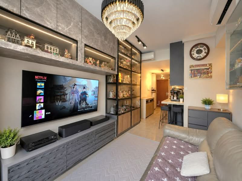 The Essence, 1 Chong Kuo Road, Mandai / Upper Thomson, 2 Bedrooms, 732 sqft, Condominium For Sale, by Wong Jun Jie, 500222382 - Living Room - PropertyGuru.com.sg