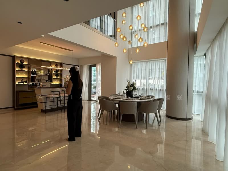 One Shenton, 1 Shenton Way, 4 Bedrooms, 5,350 sqft, Condominium For Sale, by Adrian Wee 黄國强, 500222393 - Dining Room - PropertyGuru.com.sg