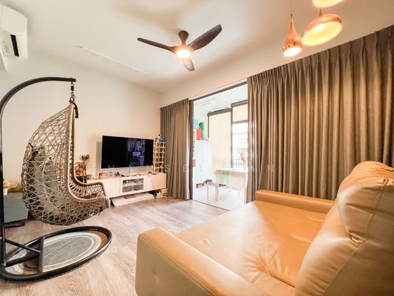 The Inflora, 63 Flora Drive, 2 Bedrooms, 743 sqft, Condominium For Sale, by Hansel Tan, 500222427 - Living Room - PropertyGuru.com.sg