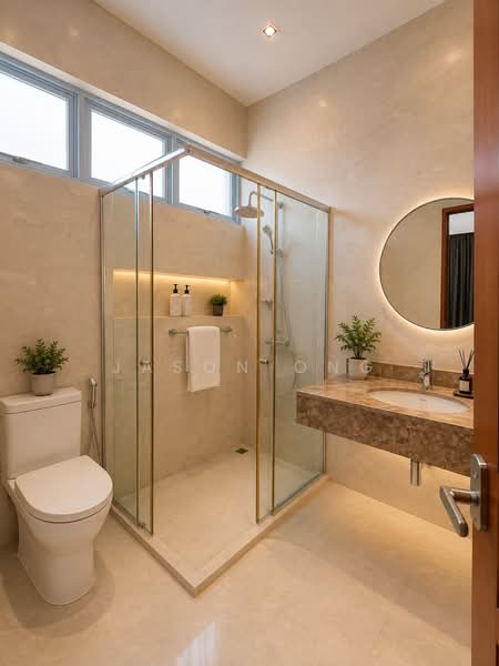 Lorong Sarina, Lorong Sarina, 5 Bedrooms, 3,000 sqft, Semi-Detached House For Sale, by Jason Ong, 500222429 - Bathroom - PropertyGuru.com.sg