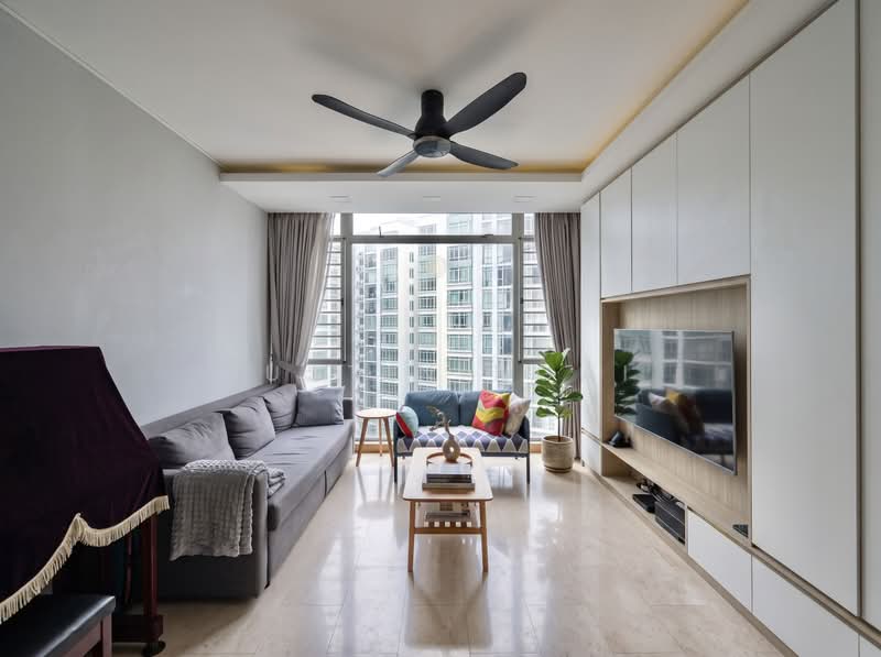 The Lakeshore, 31 Jurong West Street 41, 3 Bedrooms, 1,184 sqft, Condominium For Sale, by Justin Ngai, 500222441 - Living Room - PropertyGuru.com.sg