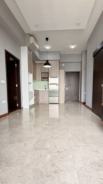 The Hillier, 6 Hillview Rise, 2 Bedrooms, 818 sqft, Condominium For Sale, by George Foo, 500222447 - View living room to Kitchenette - PropertyGuru.com.sg