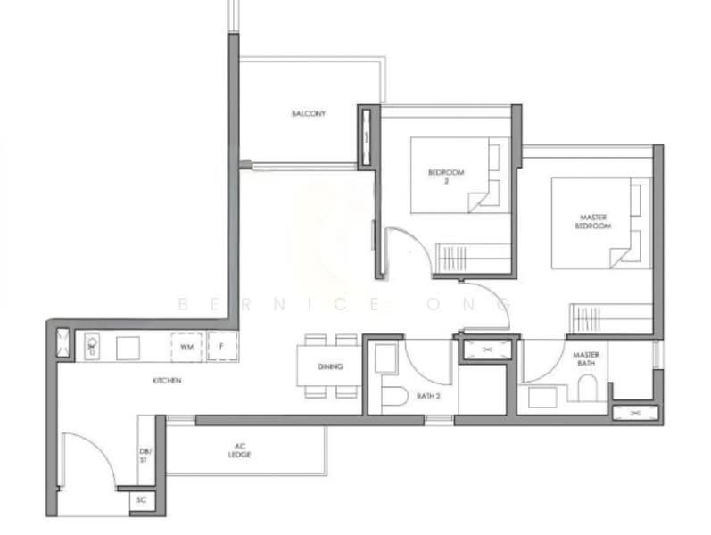 Fourth Avenue Residences, 6 Fourth Avenue, 2 Bedrooms, 710 sqft, Condominium For Rent, by Bernice Ong, 500222454 - PropertyGuru.com.sg