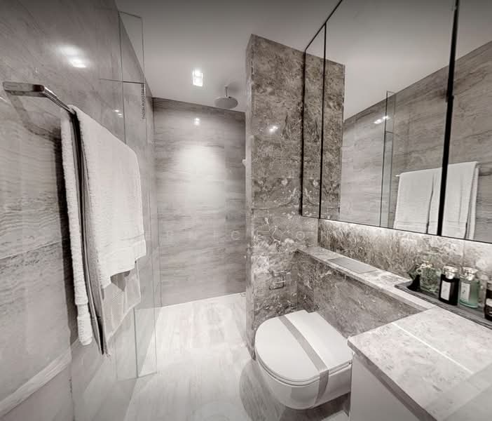 Fourth Avenue Residences, 6 Fourth Avenue, 2 Bedrooms, 710 sqft, Condominium For Rent, by Bernice Ong, 500222454 - Bathroom - PropertyGuru.com.sg