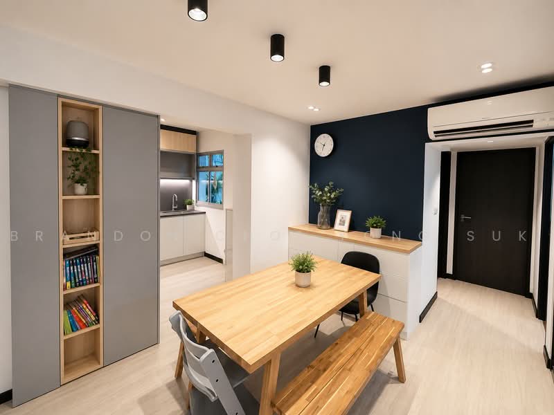 277B Compassvale Link, 277B Compassvale Link, 3 Bedrooms, 968 sqft, HDB Flat For Sale, by Brandon Choi Yong Suk, 500222470 - Dining Room - PropertyGuru.com.sg