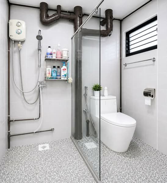 238 Jurong East Street 21, 238 Jurong East Street 21, 3 Bedrooms, 1,291 sqft, HDB Flat For Sale, by Nuris Alicia, 500222475 - Bathroom - PropertyGuru.com.sg