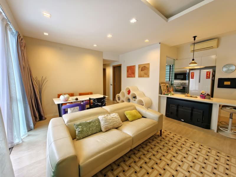 ClementiWoods Condominium, West Coast Road, 2 Bedrooms, 1,055 sqft, Condominium For Rent, by Angel Luo, 500222488 - Living Room - PropertyGuru.com.sg