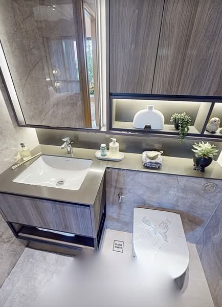 Kassia, 31 Flora Drive, 2 Bedrooms, 753 sqft, Condominium For Sale, by Serene Gan 顏詩玲, 500222495 - Bathroom - PropertyGuru.com.sg