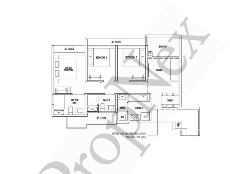 The Botany at Dairy Farm, 3 Dairy Farm Walk, 3 Bedrooms, 883 sqft, Condominium For Rent, by Cody Teo, 500222546 - PropertyGuru.com.sg