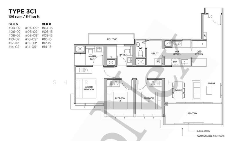 Dairy Farm Residences, 6 Dairy Farm Lane, 3 Bedrooms, 1,141 sqft, Condominium For Sale, by Sherlyn Neoh, 500222551 - PropertyGuru.com.sg