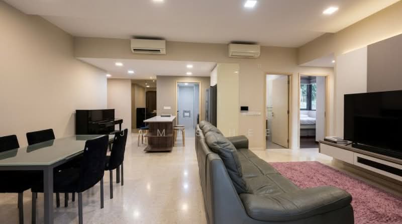 The Luxurie, 21 Compassvale Road, 4 Bedrooms, 1,313 sqft, Condominium For Sale, by James Hee, 500222573 - Living Room - PropertyGuru.com.sg