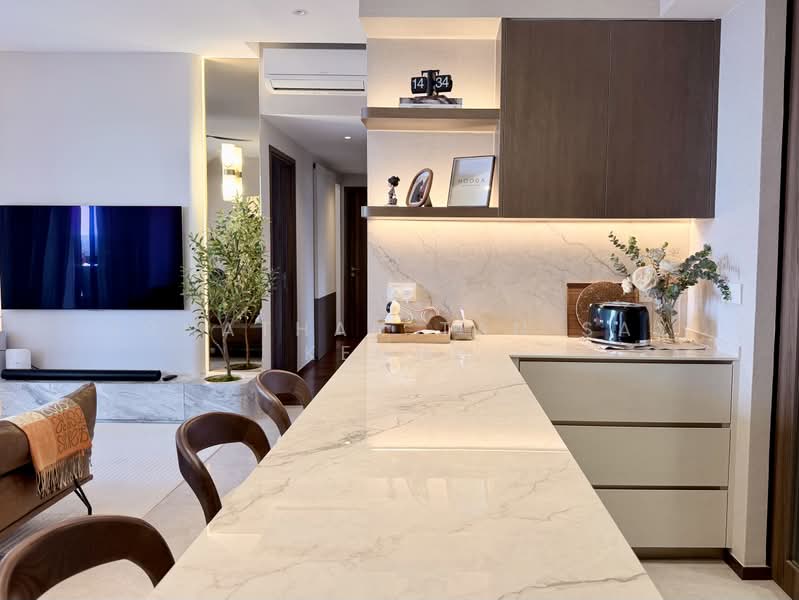 Lentor Modern, 5 Lentor Central, 4 Bedrooms, 1,528 sqft, Condominium For Sale, by Jonathan Tan Say Keong, 500222579 - Kitchen - PropertyGuru.com.sg