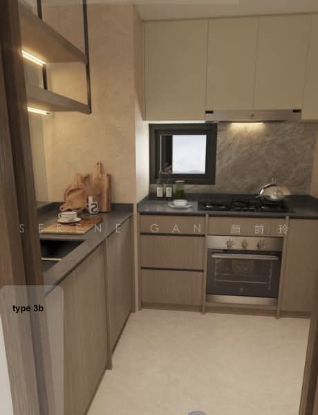 Kassia, 31 Flora Drive, Changi Airport / Changi Village, 3 Bedrooms, 1,055 sqft, Condominium For Sale, by Serene Gan 顏詩玲, 500222590 - Kitchen - PropertyGuru.com.sg