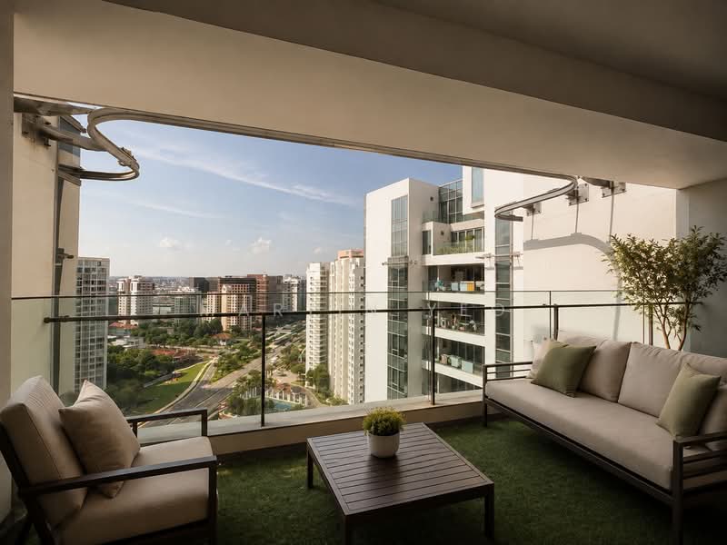 UNDERVALUE UNBLOCKED Sea View 1km to Tao Nan D15 2530 Sqft 4 Bed 5 Bath Marine Parade MRT High Floor, East Coast / Marine Parade, 4 Bedrooms, 2,530 sqft, Condominium For Sale, by Martin Yeo, 500222634 - Balcony - PropertyGuru.com.sg
