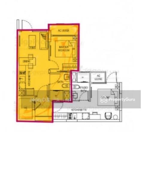 The Hillford, 176 Jalan Jurong Kechil, 1 Bedroom, 398 sqft, Condominium For Rent, by Jean D.S, 500222642 - PropertyGuru.com.sg
