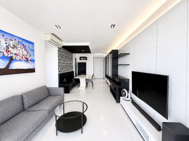 One Amber, 1 Amber Gardens, 2 Bedrooms, 958 sqft, Condominium For Sale, by Jason Ang, 500222650 - Spacious living and dining area - PropertyGuru.com.sg