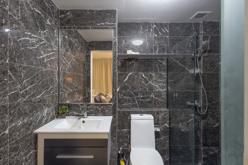 Attitude @ Kim Yam, 1 Kim Yam Road, 1 Bedroom, 600 sqft, Condominium For Rent, by Haikal Nash, 500222664 - Bathroom - PropertyGuru.com.sg