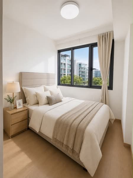 Treasure at Tampines, 1 Tampines Lane, 2 Bedrooms, 657 sqft, Condominium For Rent, by Andrew Yek, 500222665 - Bedroom - PropertyGuru.com.sg