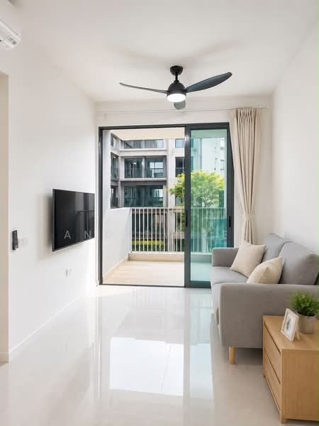 Treasure at Tampines, 1 Tampines Lane, 2 Bedrooms, 657 sqft, Condominium For Rent, by Andrew Yek, 500222665 - Living Room - PropertyGuru.com.sg