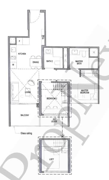 Park Colonial, 2 Woodleigh Lane, 2 Bedrooms, 872 sqft, Condominium For Sale, by Chris Yan, 500222671 - PropertyGuru.com.sg