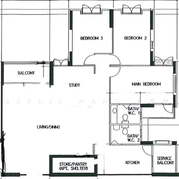 110 Rivervale Walk, 110 Rivervale Walk, 3 Bedrooms, 1,292 sqft, HDB Flat For Sale, by Bernie Wang 王盛雄, 500222678 - PropertyGuru.com.sg