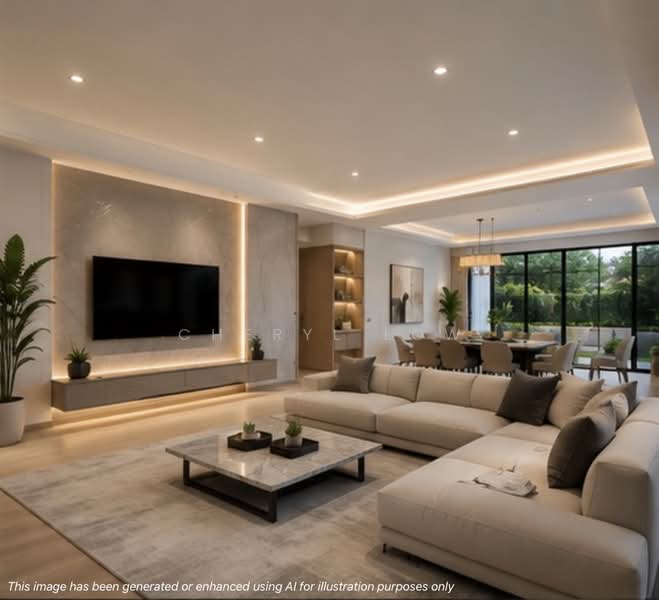 Paterson hill, , 5 Bedrooms, 7,000 sqft, Detached House For Sale, by Cheryl Low, 500222687 - Living Room - PropertyGuru.com.sg