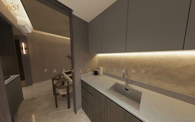 The Myst, 800 Upper Bukit Timah Road, 3 Bedrooms, 1,033 sqft, Condominium For Sale, by Patrick Yang, 500222698 - Kitchen - PropertyGuru.com.sg