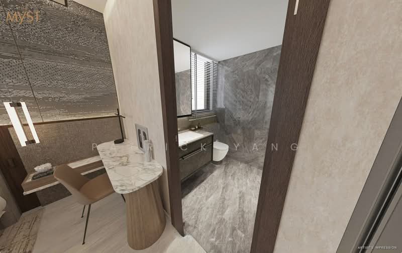 The Myst, 800 Upper Bukit Timah Road, 3 Bedrooms, 1,033 sqft, Condominium For Sale, by Patrick Yang, 500222698 - Master Bath - PropertyGuru.com.sg