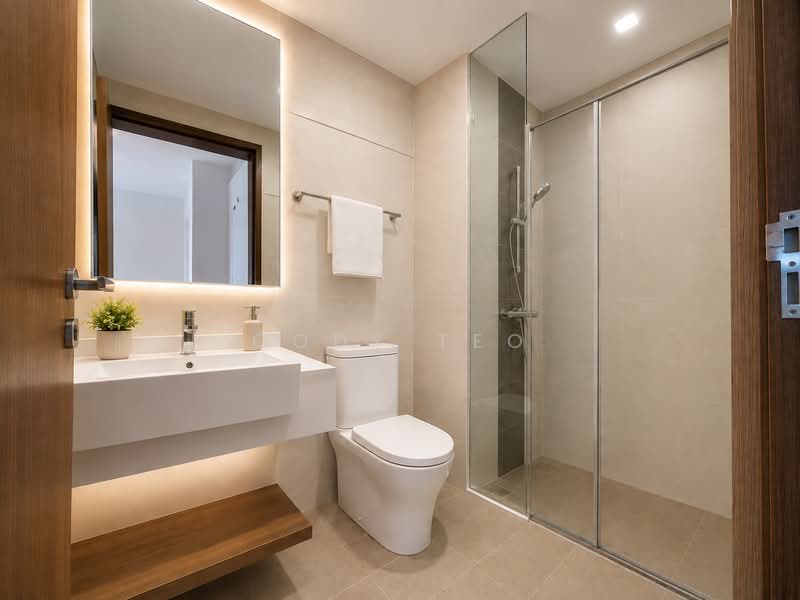 Watercolours, 25 Pasir Ris Link, 3 Bedrooms, 1,044 sqft, Executive Condominium For Sale, by Cody Teo, 500222707 - Bathroom - PropertyGuru.com.sg